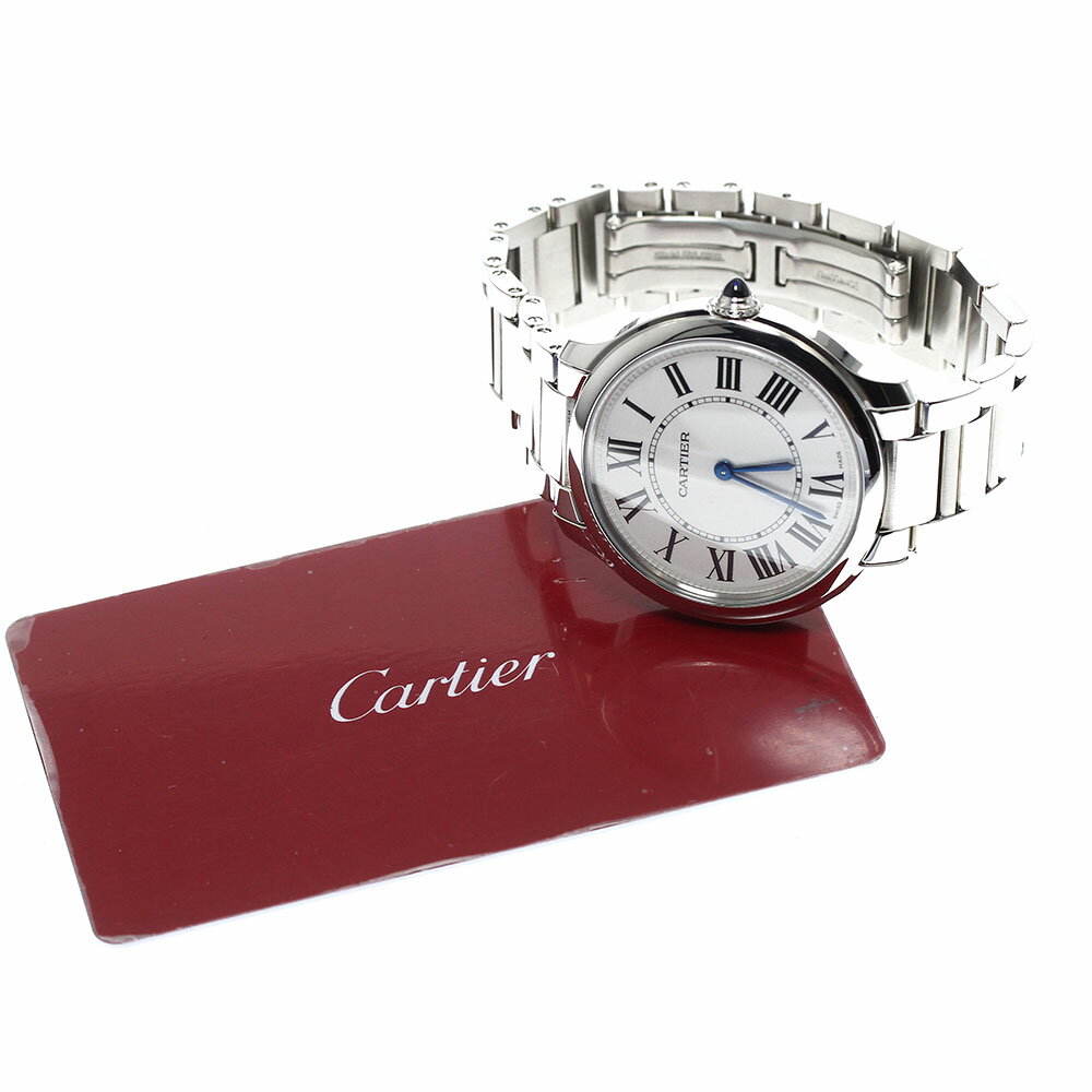 カルティエ CARTIER WSRN0034 ロンドマスト ドゥ カルティエ 36MM クォーツ ボーイ...