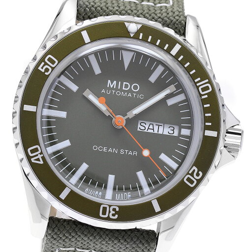 ミドー MIDO M026.830.18.09.00 オーシャンスター トリビュート デイデイト 自動巻き メンズ 極美品 _898977【中古】 ミドー MIDO M026.830.18.09.00 オーシャンスター トリビュート デイデイト 自動巻き メンズ 極美品 _898977【中古】