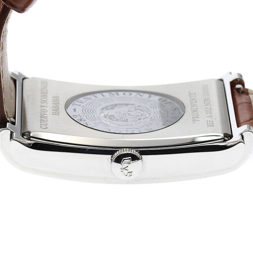 クエルボ・イ・ソブリノス CUERVO Y SOBRINOS A1012 ハバナ プロミネンテ デイト 自動巻き メンズ 良品 _900298【中古】