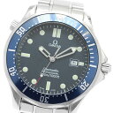 オメガ OMEGA 2541.80 シーマスター300 デイト クォーツ メンズ _892130【中古】