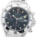 オメガ OMEGA 2598.80 シーマスター300 デイト クロノグラフ 自動巻き メンズ _899589【中古】