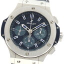 ウブロ HUBLOT 301.SX.2770.NR.JPN15 ビッグバン ジーンズ スチール ブルー リミテッド 100本限定 自動巻き メンズ 良品 _890304【中古】