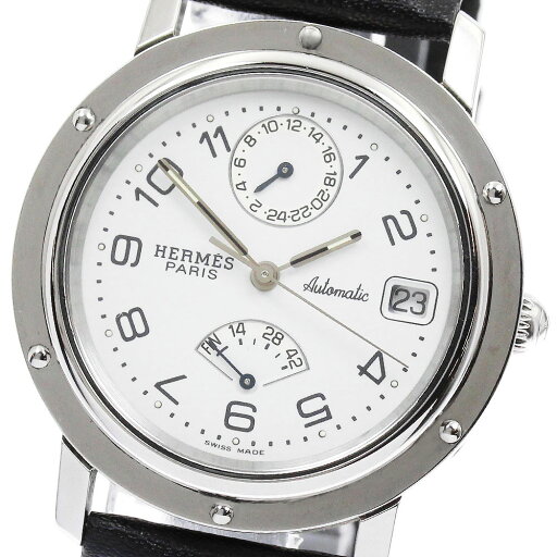 エルメス HERMES CL5.710 クリッパー GMT デイト 自動巻き メンズ 良品 _894779【中古】 エルメス HERMES CL5.710 クリッパー GMT デイト 自動巻き メンズ 良品 _894779【中古】