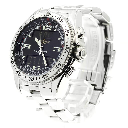 ブライトリング BREITLING A68362 B-1 クォーツ メンズ 箱・保証書付き_895292【中古】