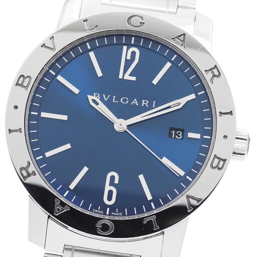 ブルガリ BVLGARI BB41S ブルガリブルガリ デイト 自動巻き メンズ 箱・保証書付き_897267【中古】 ブルガリ BVLGARI BB41S ブルガリブルガリ デイト 自動巻き メンズ 箱・保証書付き_897267【中古】