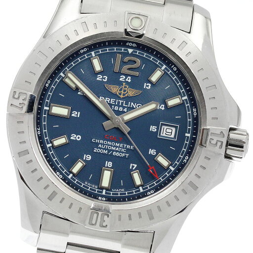 ブライトリング BREITLING A17388 コルト デイト 自動巻き メンズ _889723【中古】 ブライトリング BREITLING A17388 コルト デイト 自動巻き メンズ _889723【中古】