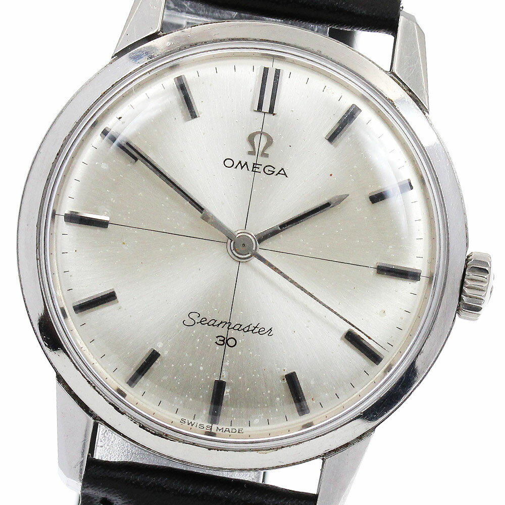 最終価格【OH済み】 美品 OMEGA オメガ シーマスター 手巻き 楽天市場】オメガ シーマスター 中古(駆動方式(腕時計)手巻き