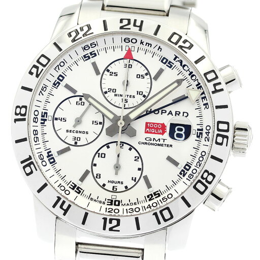 ショパール Chopard 8992 ミッレミリア GMT クロノグラフ 自動巻き メンズ 美品 _896093【中古】 ショパール Chopard 8992 ミッレミリア GMT クロノグラフ 自動巻き メンズ 美品 _896093【中古】