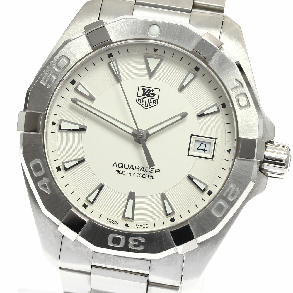 タグホイヤー TAG HEUER WAY1111 アクアレーサー デイト クォーツ メンズ 良品 _896439【中古】