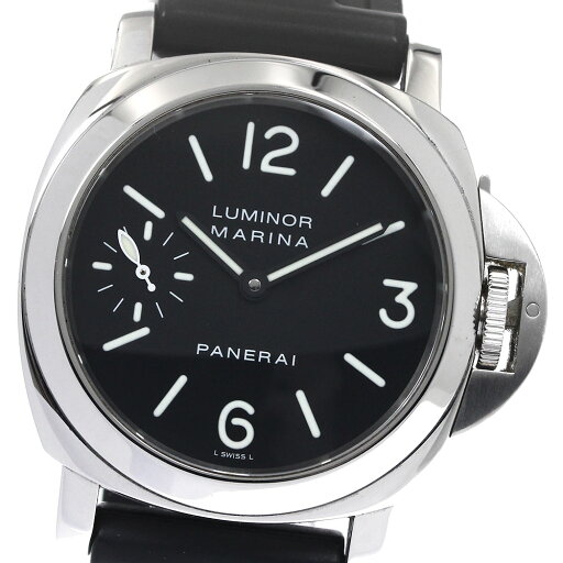 パネライ PANERAI PAM00111 ルミノール マリーナ 裏スケルトン 手巻き メンズ _896597【中古】 パネライ PANERAI PAM00111 ルミノール マリーナ 裏スケルトン 手巻き メンズ _896597【中古】
