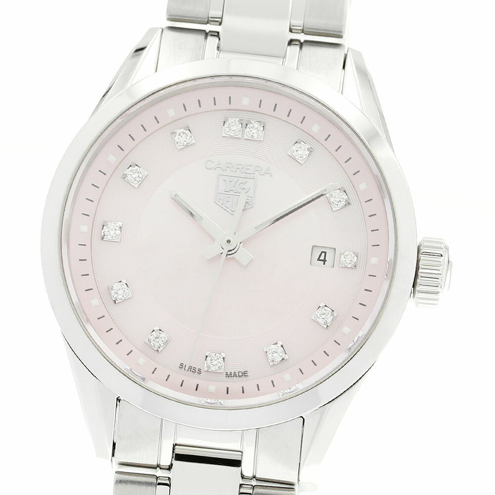 タグホイヤー TAG HEUER WV1417.BA0793 カレラ 13Pダイヤ クォーツ レディ ...