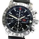 ショパール Chopard 8992 ミッレミリア GMT クロノグラフ 自動巻き メンズ 保証書付き_896669【中古】