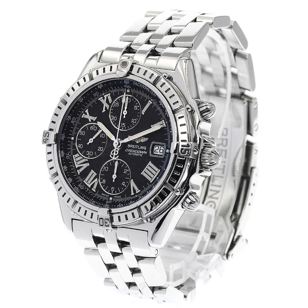 CLOSERのブライトリング BREITLING A13055 クロスウインド クロノグラフ 自動巻き メンズ _899995【中古】｜アングル2