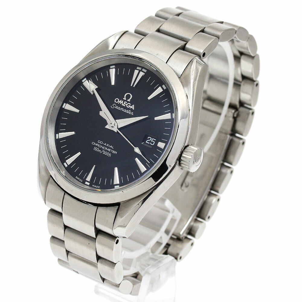 オメガ OMEGA 2503.50 シーマスター アクアテラ コーアクシャル 自動巻き メンズ _891480【中古】