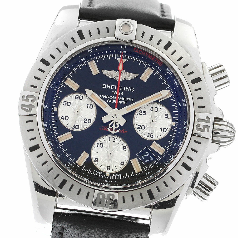ブライトリング BREITLING AB0144 クロノマット エアボーン 自動巻き メンズ _898039【中古】