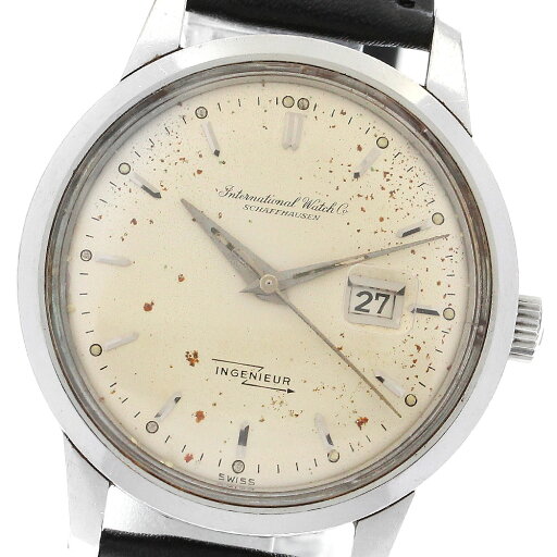 IWC IWC SCHAFFHAUSEN インジュニア cal.8531 デイト 自動巻き メンズ _899631【中古】 IWC IWC SCHAFFHAUSEN インジュニア cal.8531 デイト 自動巻き メンズ _899631【中古】