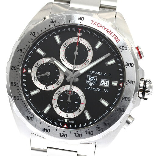 タグホイヤー TAG HEUER CAZ2010-0 フォーミュラ1 キャリバー16 クロノグラフ 自動巻き メンズ 保証書付き_889069【中古】 タグホイヤー TAG HEUER CAZ2010-0 フォーミュラ1 キャリバー16 クロノグラフ 自動巻き メンズ 保証書付き_889069【中古】