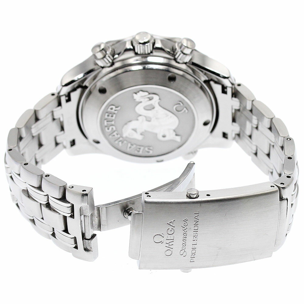 オメガ OMEGA 213.30.42.40.01.001 シーマスター プロダイバーズ 300M デイト クロノグラフ 自動巻き メンズ 良品 _890191【中古】