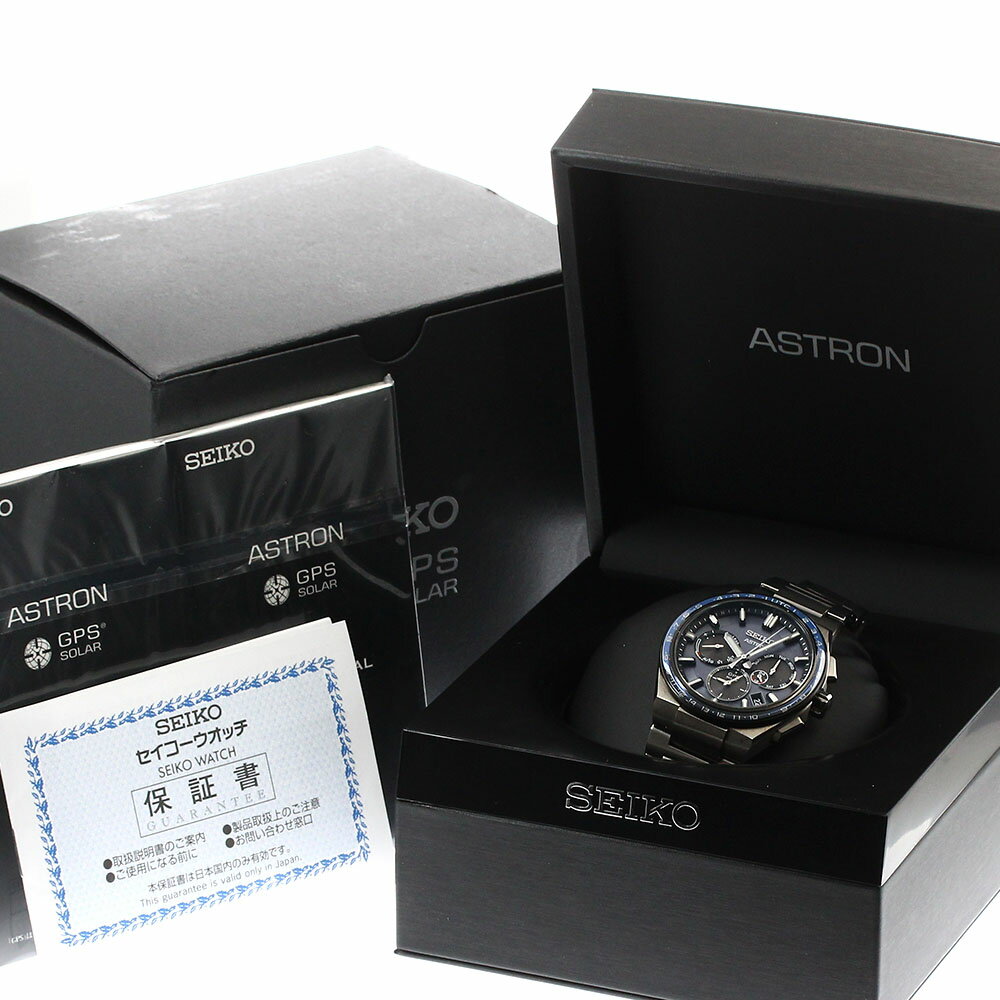 セイコー SEIKO SBXC109/5X53-0BR0 アストロン デイデイト GPS ソーラー電波 メンズ 箱・保証書付き_901987【中古】