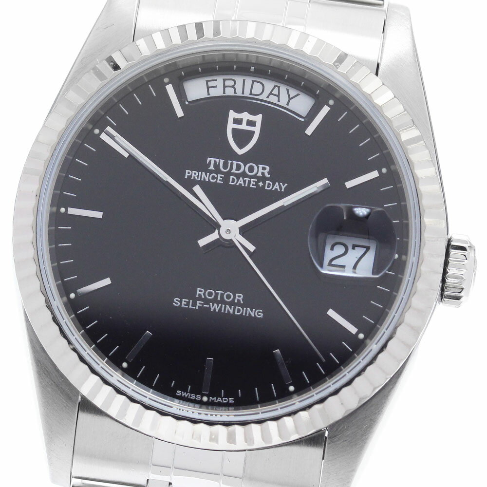 チュードル TUDOR 76214 プリンス デイトデイ WGベゼル 自動巻き メンズ _899056【中古】