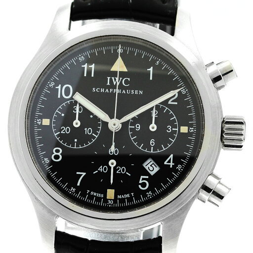 IWC IWC SCHAFFHAUSEN IW374101 フリーガー クロノグラフ クォーツ メンズ 保証書付き_903185【中古】 IWC IWC SCHAFFHAUSEN IW374101 フリーガー クロノグラフ クォーツ メンズ 保証書付き_903185【中古】
