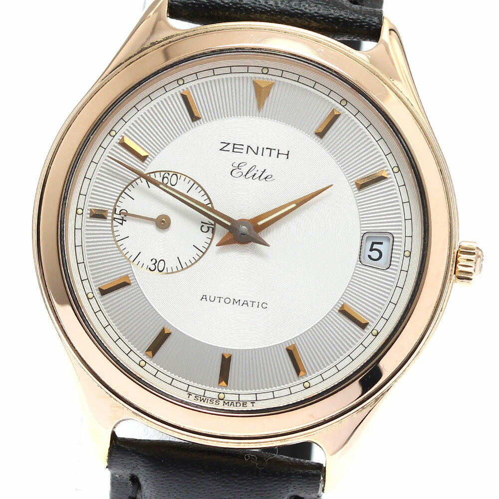 ゼニス ZENITH 17.0040.680 クラス エリート K18PG Cal.680 自動巻き メンズ _896466【中古】