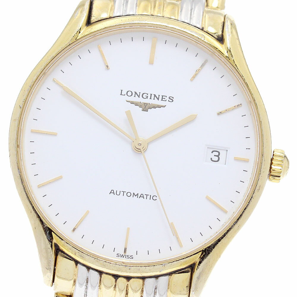 ロンジン LONGINES L4.860.2 リール デイト 自動巻き メンズ _903313【中古】