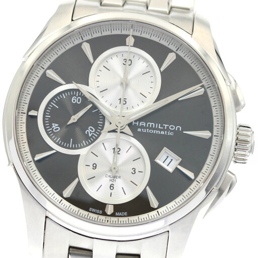 ハミルトン HAMILTON H325961 ジャズマスター クロノグラフ デイト 自動巻き メンズ 保証書付き_903770【中古】 ハミルトン HAMILTON H325961 ジャズマスター クロノグラフ デイト 自動巻き メンズ 保証書付き_903770【中古】