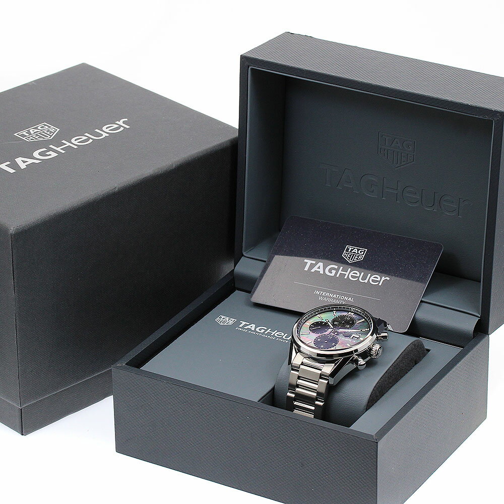 タグホイヤー TAG HEUER CBK2116 カレラ キャリバー16 クロノグラフ 自動巻き メンズ 良品 箱・保証書付き_902964【中古】