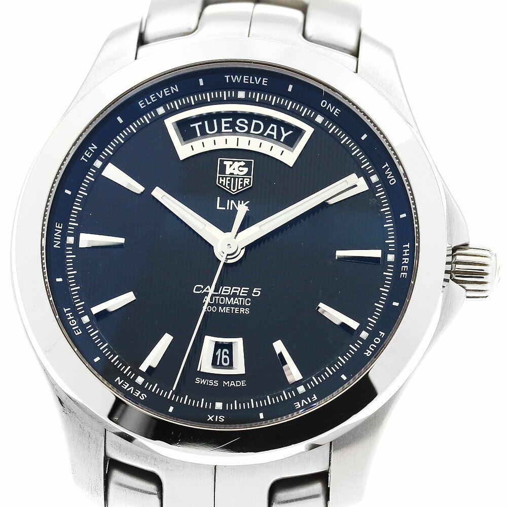タグホイヤー TAG HEUER WJF2010.BA0592 リンク キャリバー5 デイデイト 自 ...