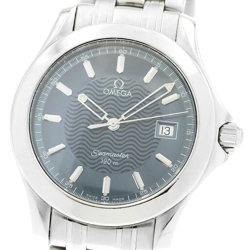 オメガ OMEGA 2511.81 シーマスター120 デイト クォーツ メンズ _889121【中古】 オメガ OMEGA 2511.81 シーマスター120 デイト クォーツ メンズ _889121【中古】