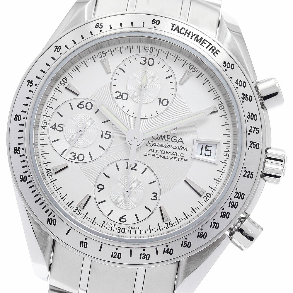 オメガ OMEGA 3211.30 スピードマスター デイト クロノグラフ 自動巻き メンズ 良品 保証書付き_901211【中古】