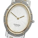 エルメス HERMES CO1.520 クリッパー オーバル クォーツ ボーイズ _902641【中古】