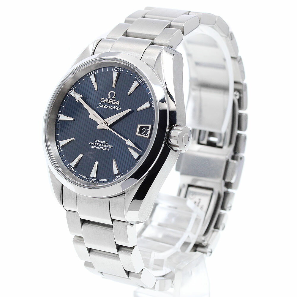 オメガ OMEGA 231.10.39.21.03.001 シーマスター アクアテラ デイト コーアクシャル 自動巻き メンズ _901424【中古】