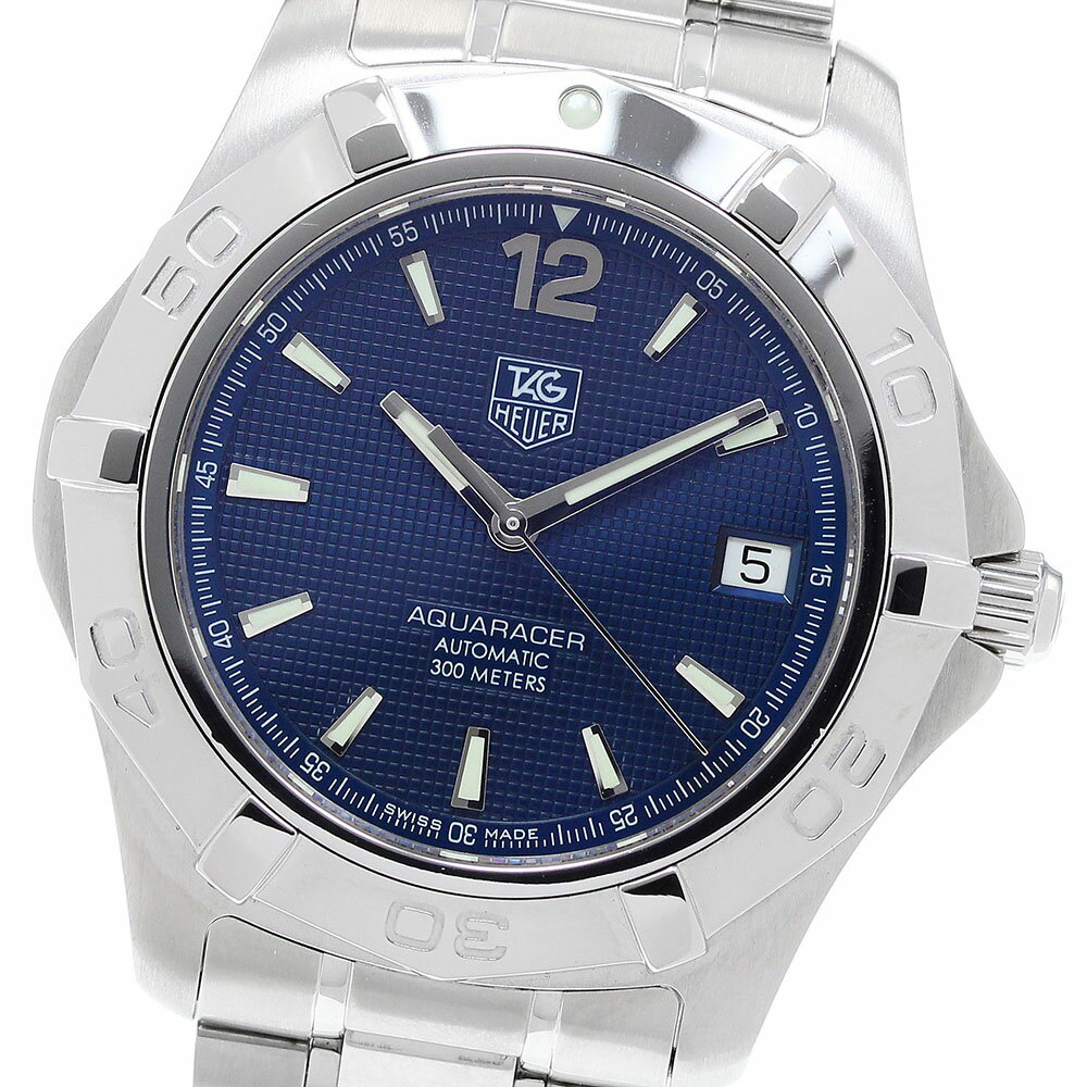 タグホイヤー TAG HEUER WAF2112.BA0806 アクアレーサー デイト 自動巻き メ ...