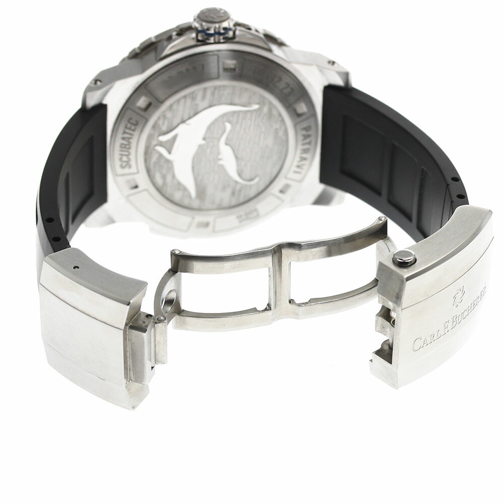 カール F.ブヘラ CARL F.BUCHERER 10632.23 パトラビ スキューバテック デイト 自動巻き メンズ _904653【中古】