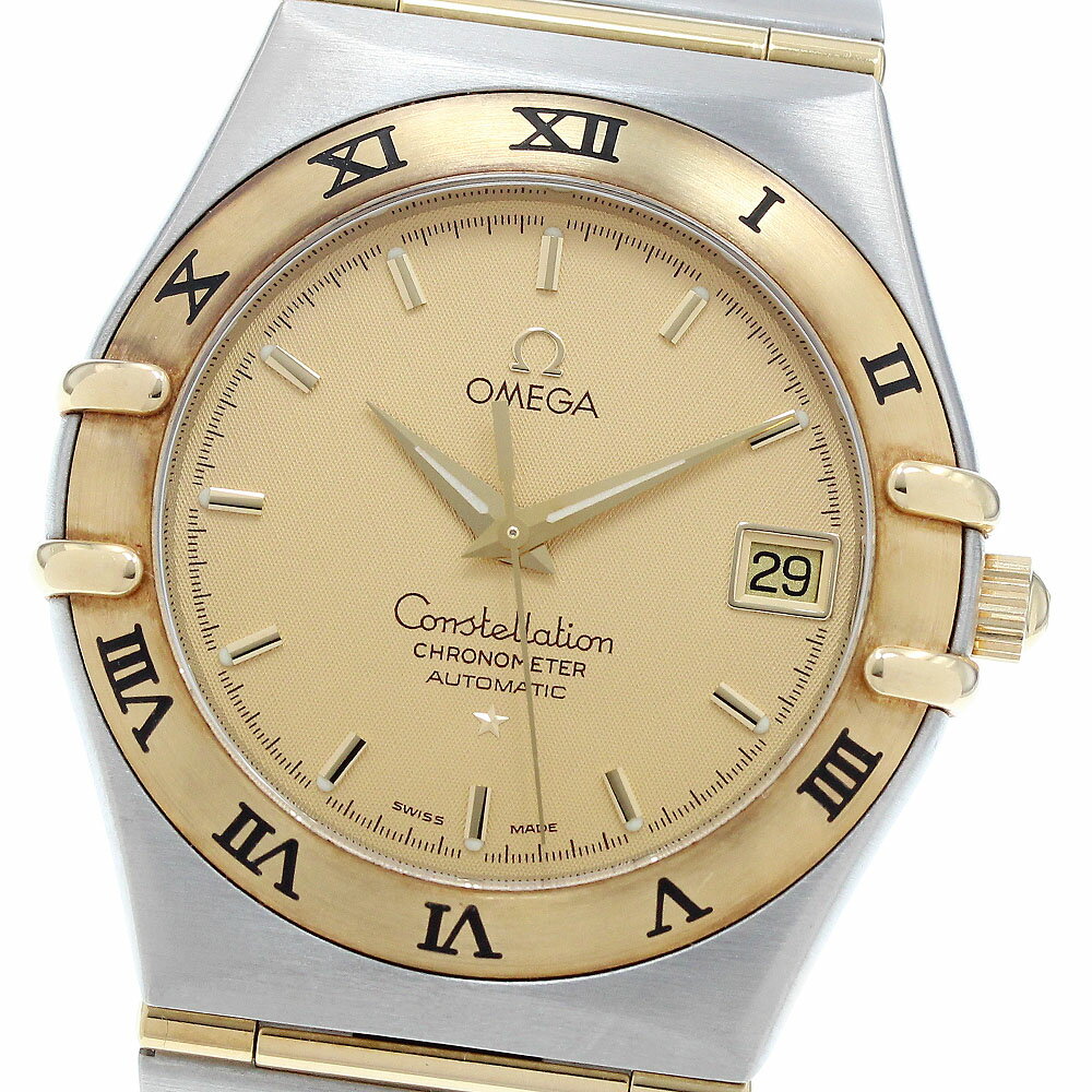 オメガ OMEGA 1202.10 コンステレーション YGコンビ フルバー 自動巻き メンズ 良品 ...