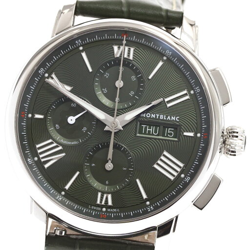 モンブラン MONTBLANC MB132950 スターレガシー クロノグラフ 自動巻き メンズ 極美品 箱・保証書付き_903752【中古】