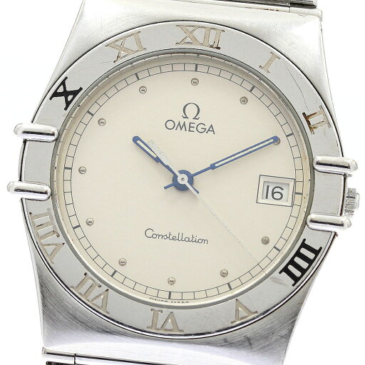 オメガ OMEGA コンステレーション フラットベゼル クォーツ メンズ _899344【中古】 オメガ OMEGA コンステレーション フラットベゼル クォーツ メンズ _899344【中古】