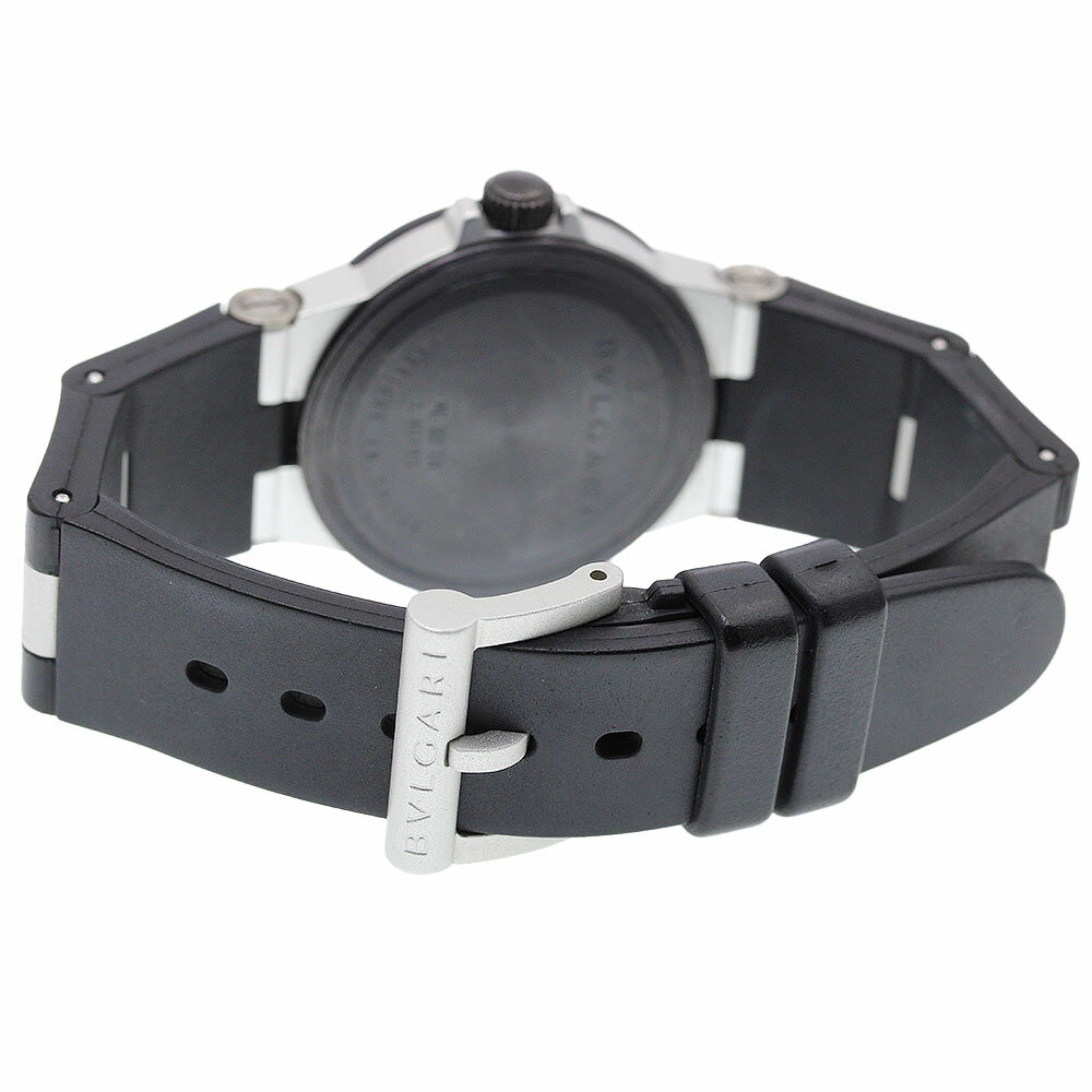 ブルガリ BVLGARI AL32TA アルミニウム デイト クォーツ ボーイズ 良品 _905240【中古】