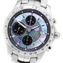タグホイヤー TAG HEUER CJF211K.BA0594 リンク 日本限定300本 クロノグラフ 自動巻き メンズ 保証書付き_902390【中古】