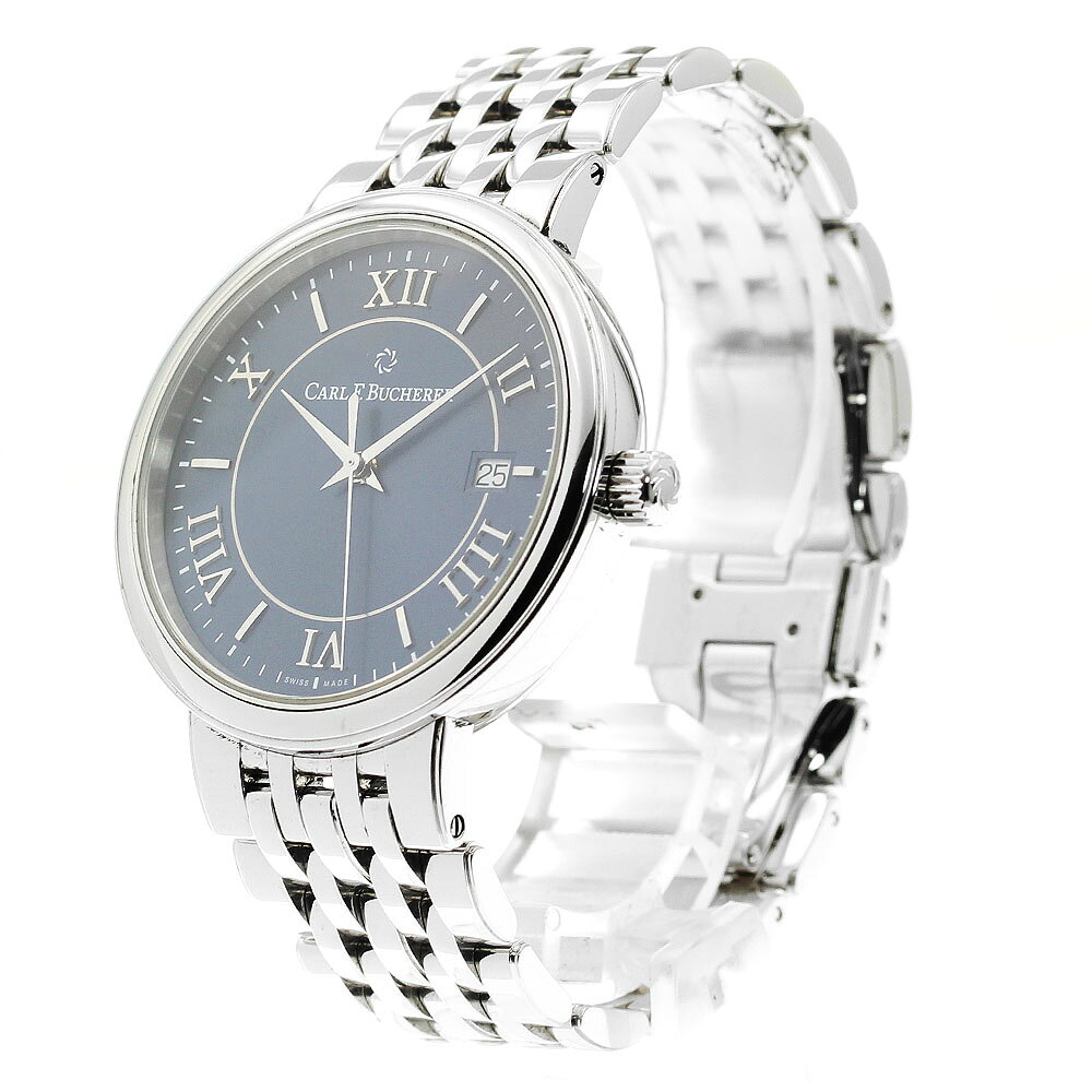 CLOSERのカール F.ブヘラ CARL F.BUCHERER 10314.08 アダマビ デイト 自動巻き メンズ _903295【中古】｜アングル2