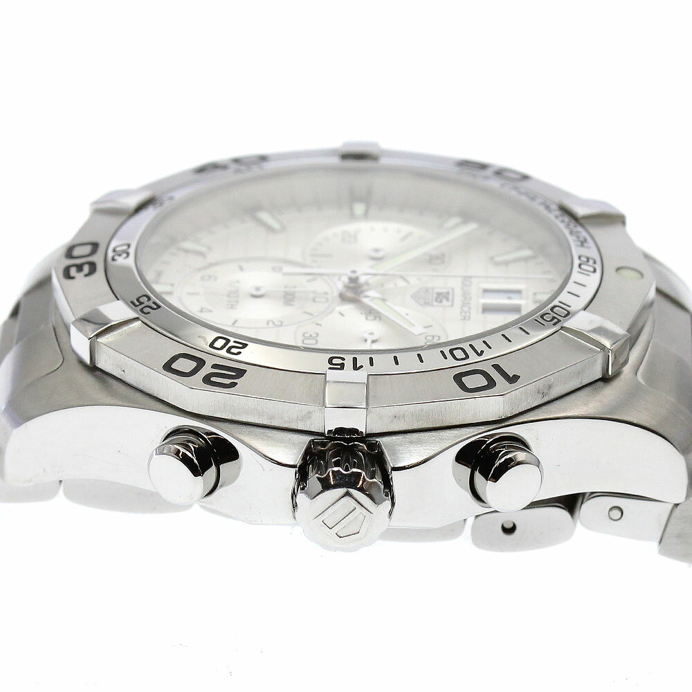 タグホイヤー TAG HEUER CAF101F アクアレーサー デイト クロノグラフ クォーツ メンズ 美品 _902969【中古】