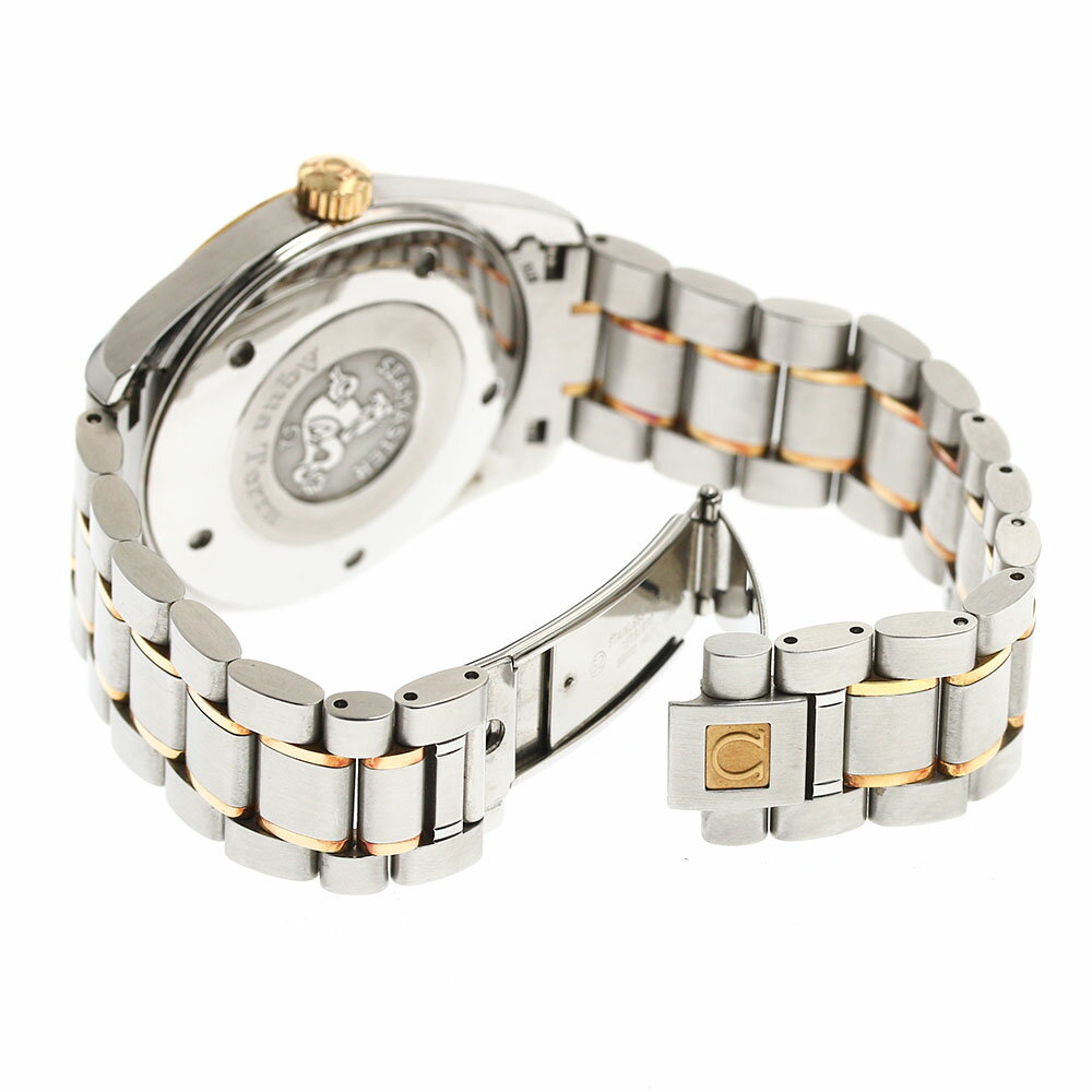 オメガ OMEGA 2317.30 シーマスター アクアテラ YGコンビ デイト クォーツ メンズ _898001【中古】