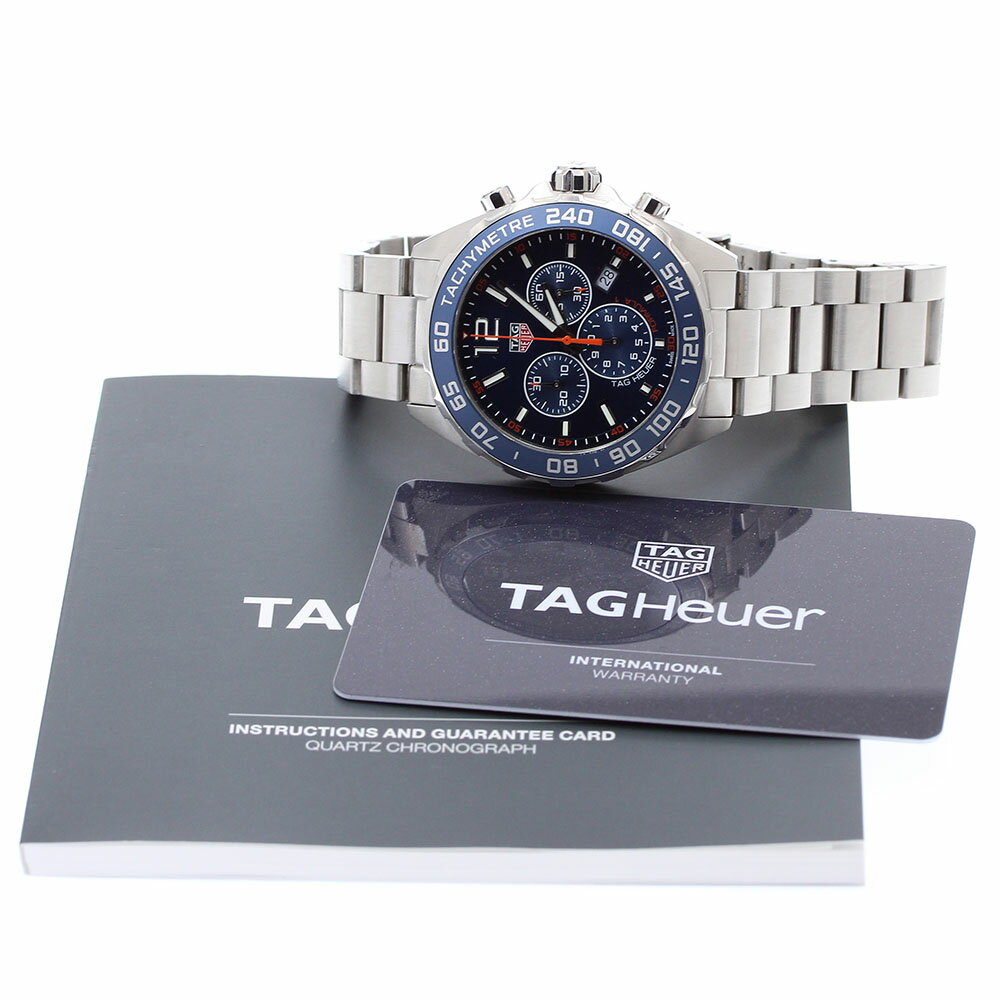 タグホイヤー TAG HEUER CAZ1014 フォーミュラ1 クロノグラフ クォーツ メンズ 保証書付き_904769【中古】