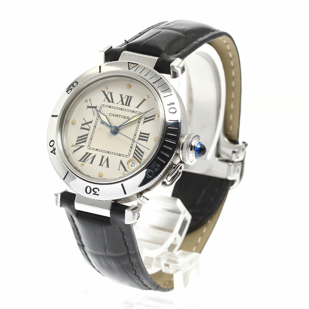 カルティエ CARTIER W3100255 パシャC デイト 自動巻き メンズ _905975【中古】
