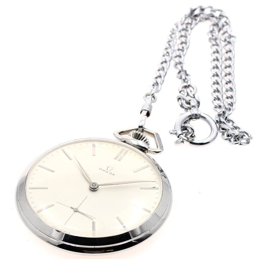 オメガ OMEGA 1180-65 ヴィンテージ スモールセコンド Cal.161 懐中時計 手巻き メンズ _902888【中古】