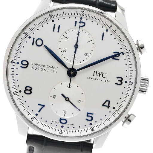 IWC SCHAFFHAUSEN IW371605 ポルトギーゼ クロノグラフ 自動巻き メンズ 保証書付き_908459【中古】 IWC SCHAFFHAUSEN IW371605 ポルトギーゼ クロノグラフ 自動巻き メンズ 保証書付き_908459【中古】