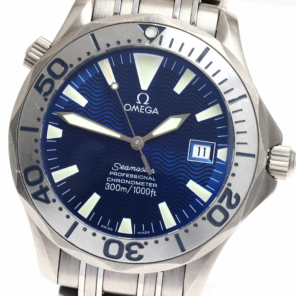 オメガ OMEGA 2231.80 シーマスター300 デイト 自動巻き メンズ _902179【中古】