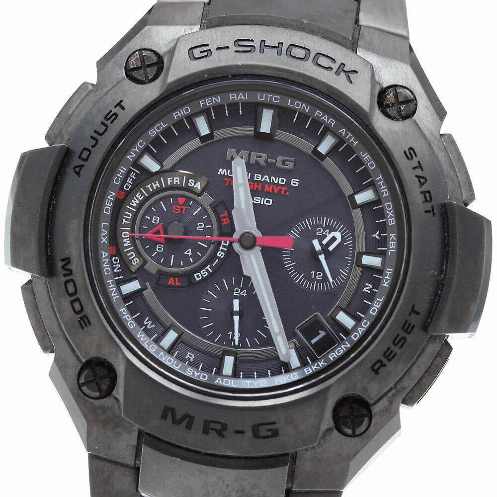 カシオ CASIO MRG-8100B-1AJF Gショック MR-G ソーラー電波 メンズ 良品  ...